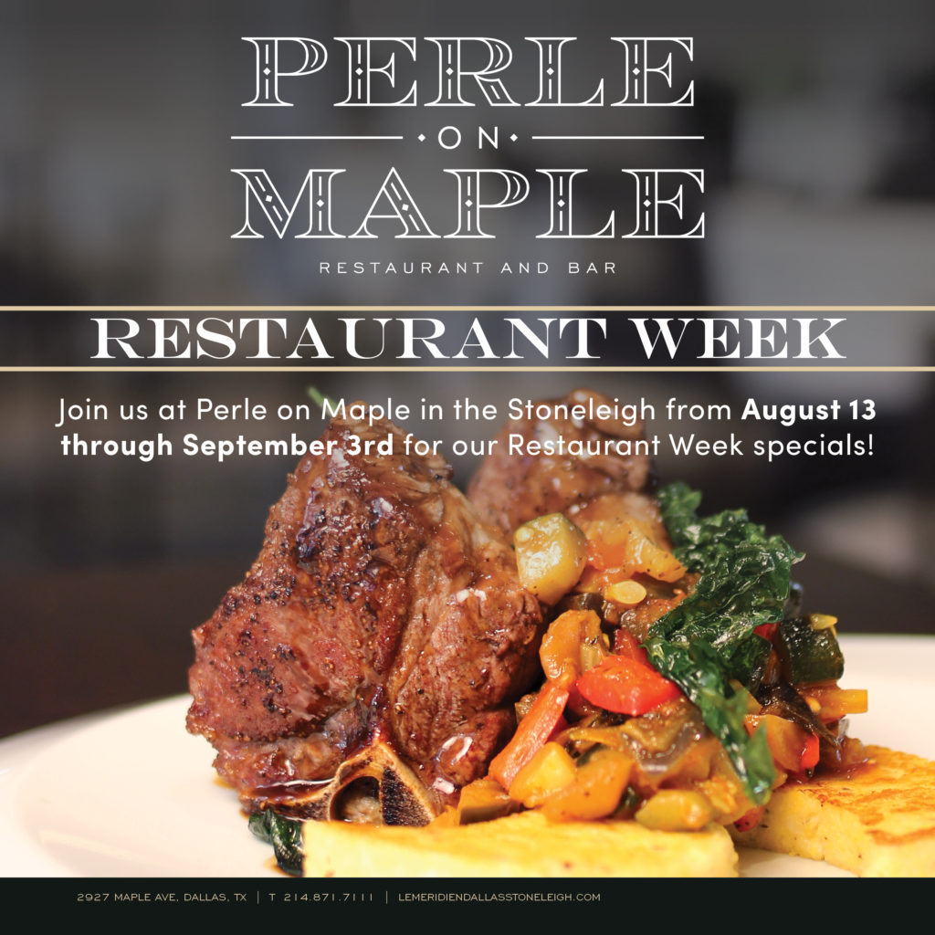 Perle on Maple_Restaurant Week 8.13-9.3.2018
